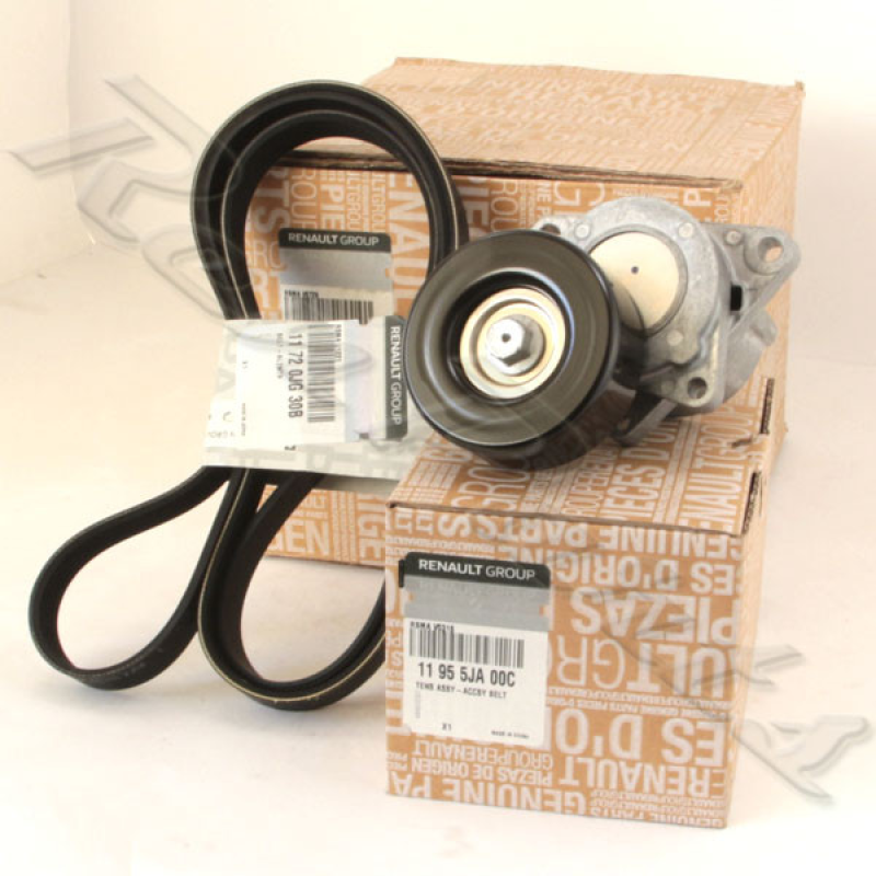 Комплект ременя генератора Nissan X-Trail (T31) — 2.5i 16V QR25DE 117208464R Оригінал