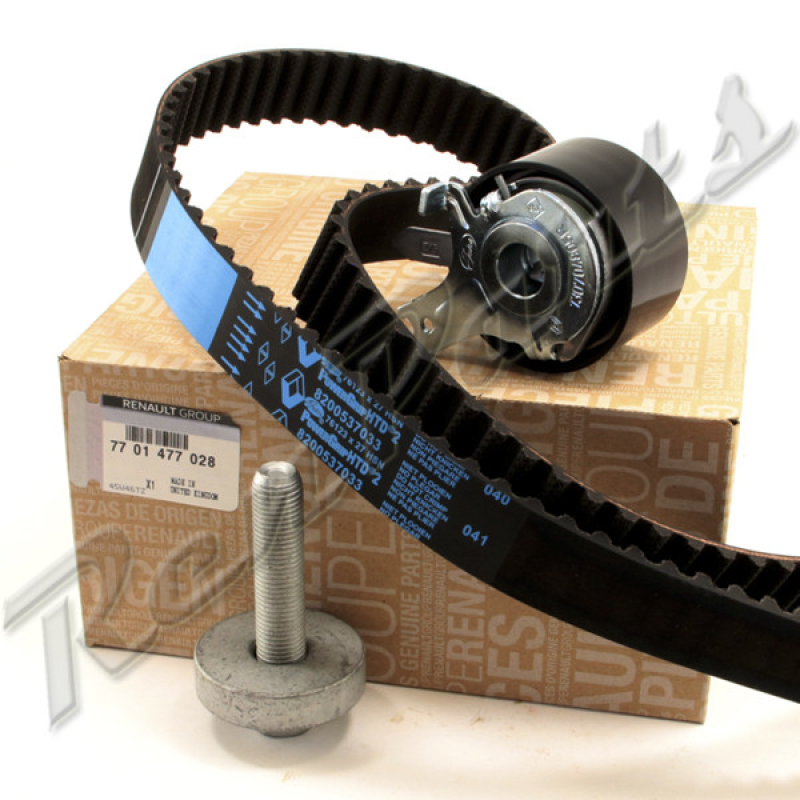Комплект ременя ГРМ Renault Duster (Ріно Дастер) — 1.5 Dci (K9K). Оригінал Renault - 7701477028