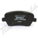 Колодки гальмівні передні Renault Dokker, Lodgy -1.2i,1.5dci, 1.6i 410608481R/410604775R Оригінал
