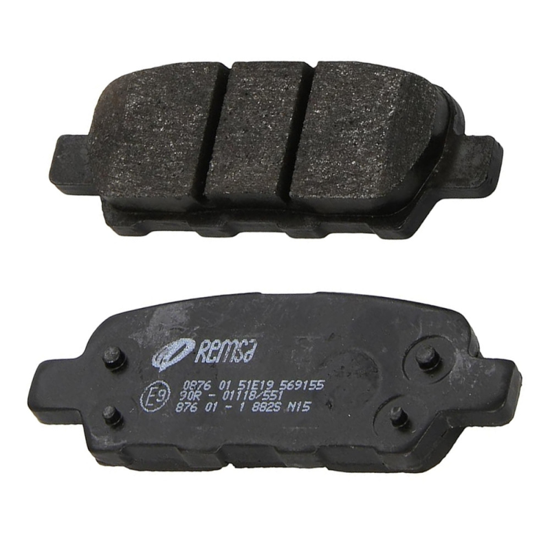 Renault Koleos (Рено Колеос) 2008- колодки гальмівні задні 2876.01 Remsa-Roadhouse Іспанія