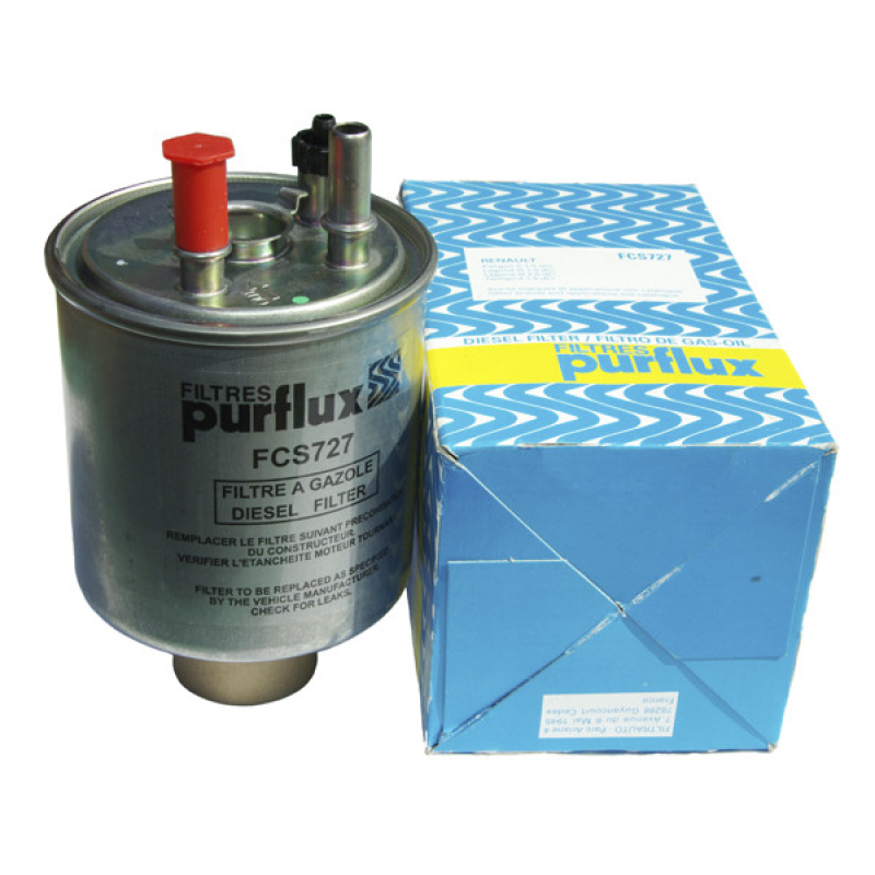 Фільтр паливний Renault Kangoo II - 1.5 Dci (K9K) (до 12.10.2009). Польща Франція - FCS727