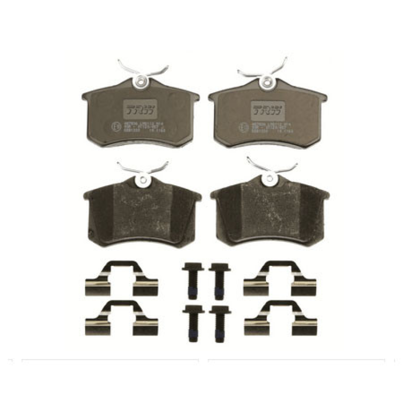 Колодки гальмівні задні Renault Megane IV (Рено Меган 4) — GDB1330 TRW Німеччина