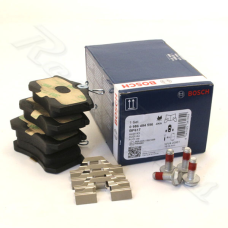 Колодки гальмівні задні Renault Megane IV (Рено Меган 4) — 0 986 494 596 Bosch Німеччина