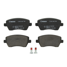 Колодки гальмівні передні Nissan Micra K12 (Нісан Мікра) 2002- 0986424795 Bosch Німеччина
