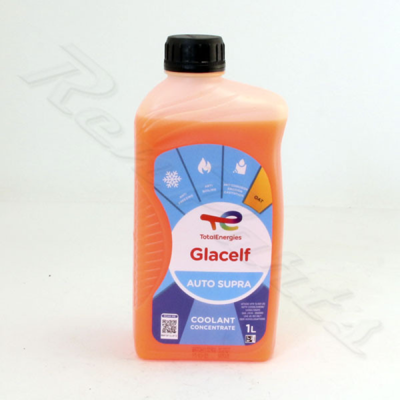 Концентрат охолоджувальної рідини (антифриз) (-80С, жовтогарячий, 1L). Elf Франция - GlacElf