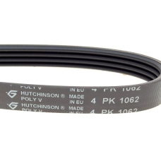 Ремінь 4PK1062 полікліновий Nissan Note (E11E) 2006- 1.4i 16V (СR14DE) Hutchinson Compressor Belt