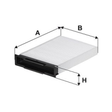 Фільтр салону Renault Megane II 2002-виробник K1130 Filtron Польща