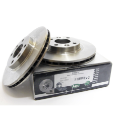 Диск гальмівний передній 258х22 вентильований Renault Logan MCV II, Sandero II 2012- LPR R1062V Італія