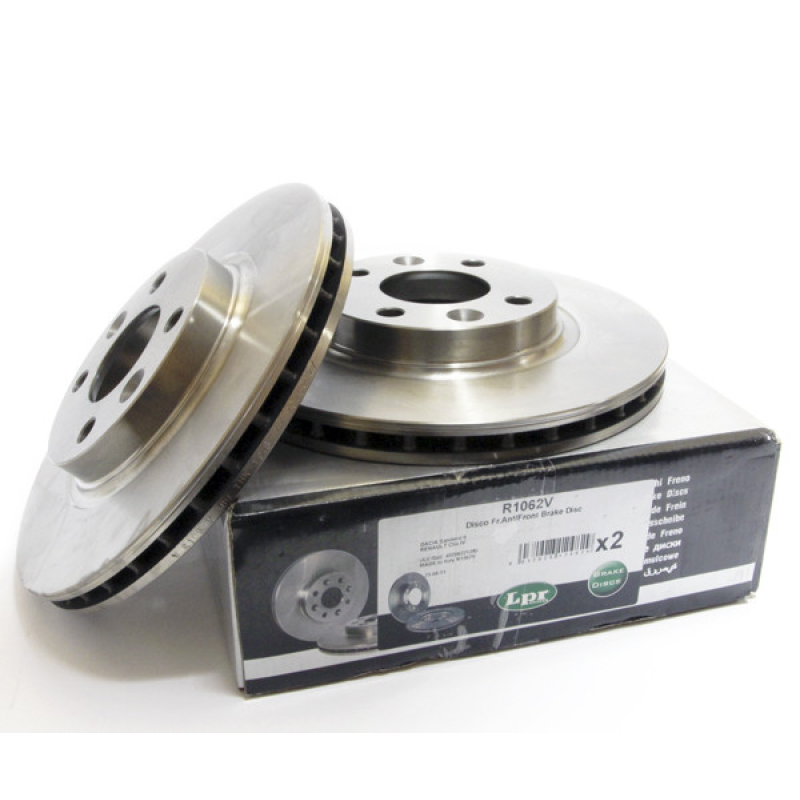Диск гальмівний передній 258х22 вентильований Renault Logan MCV II, Sandero II 2012- LPR R1062V Італія