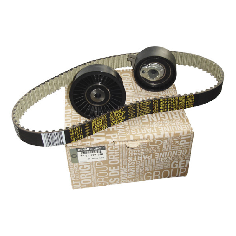 Комплект ременя ГРМ Renault Trafic II/Opel Vivaro — 2.5 Dci (G9U). Оригінал Renault - 7701477380