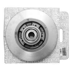 Диск гальмівний (задній) з підшипником Renault Kangoo II. Оригінал Renault - 402024076R / 402024076R