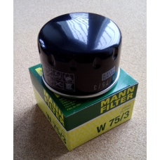 Фільтр оливний Renault Megane II — 1.4i 16 V, 1.6i 16 V (K4J, K4M). Mann Німеччина