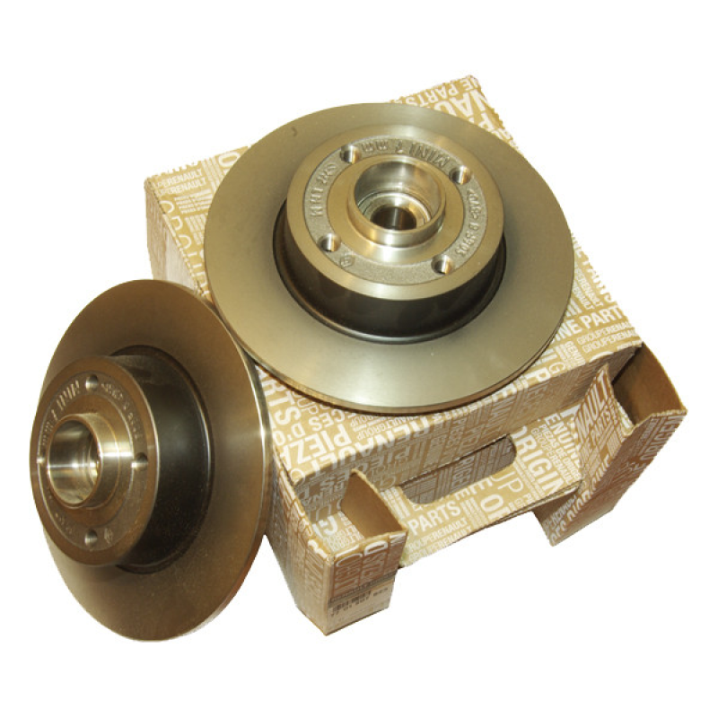 Диски гальмівні (задні) з підшипником Renault Megane II. Оригінал Renault - 7701207823