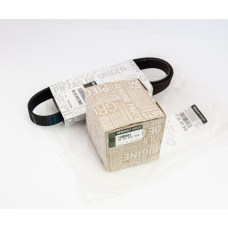 Ремінь + ролик-натягувач генератора (кондиціонера) Renault Megane II 2.0i 16V Оригінал — 77 01 477 515