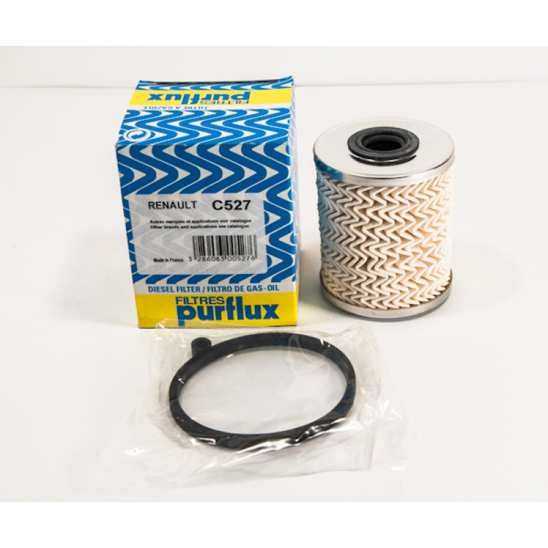 Фільтр паливний Renault Master III (Рено Майстер 3) — 2.3 Dci (M9T). Purflux Франція — C527