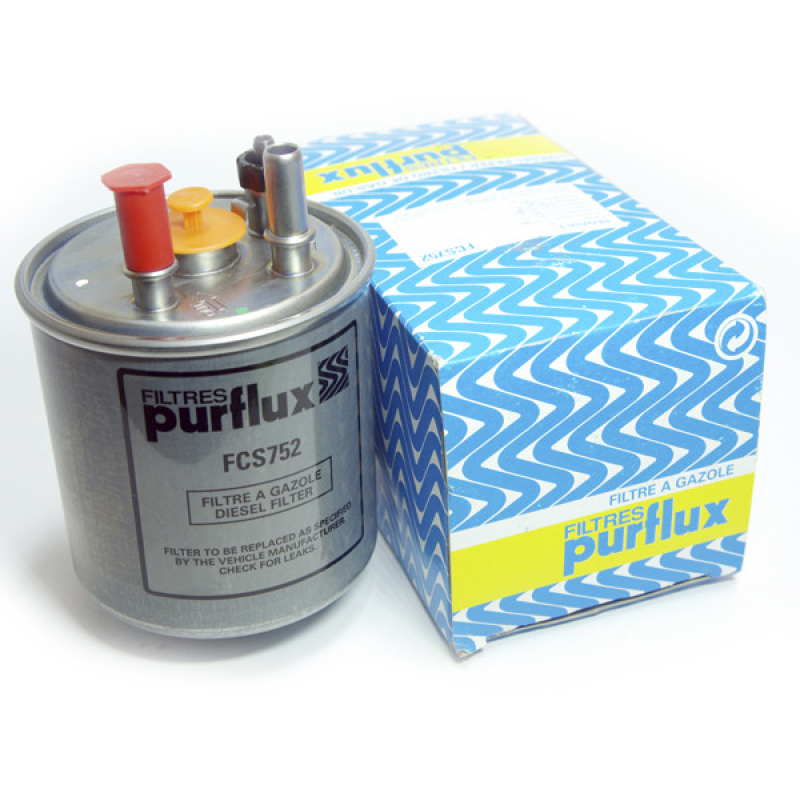 Фільтр паливний Renault Laguna 3 (Рено Лагуна) 2.0 Dci (M9R) Purflux Франція FCS752