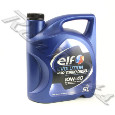Олива моторна (в двигун) 10W40 5L Evolution 700 Turbo Disel — напівсинтетика 203700 ELF Франція