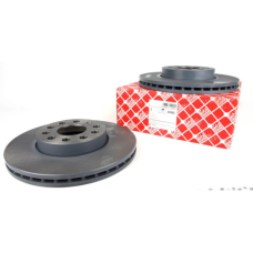 Гальмівний диск передній (288х25mm) VW Caddy IV / Фольксваген Кадді 4 2015- 22902 FEBI (Німеччина)